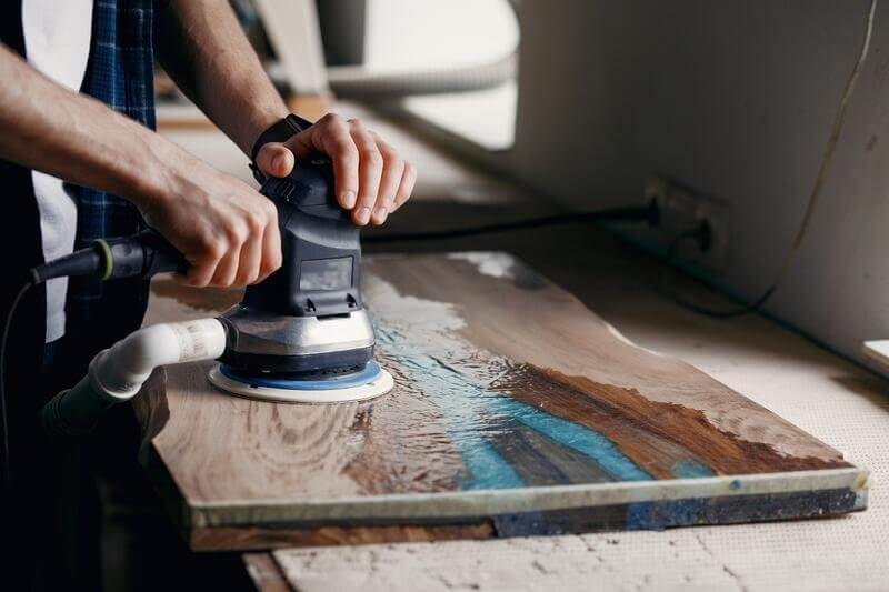Tips For Sanding and Finishing Epoxy Resin Projects For A Smooth, Glossy Surface