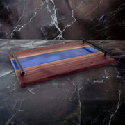 Walnut & Epoxy Resin Serving Tray
