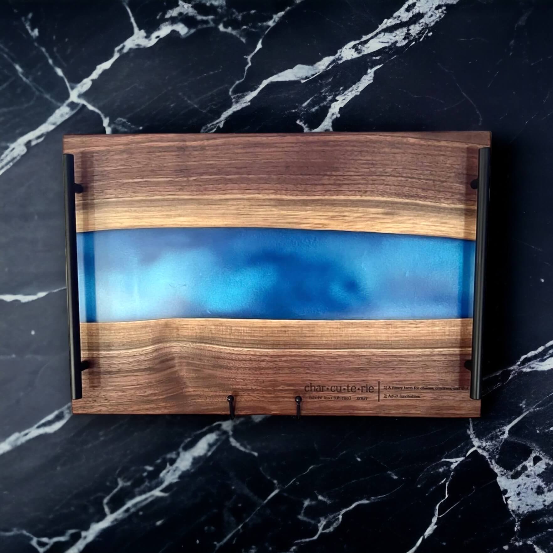 Walnut & Epoxy Serving Tray