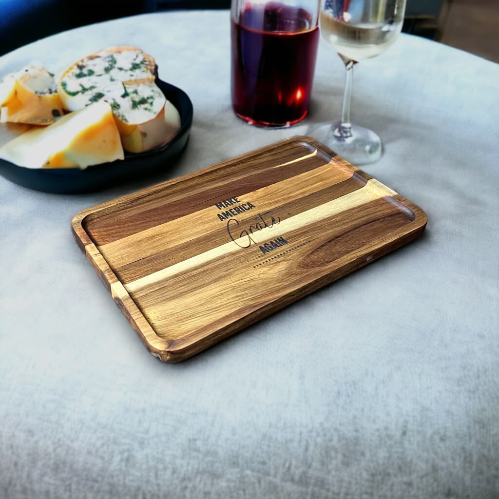 "Cheesy Politics" Cheese Tray