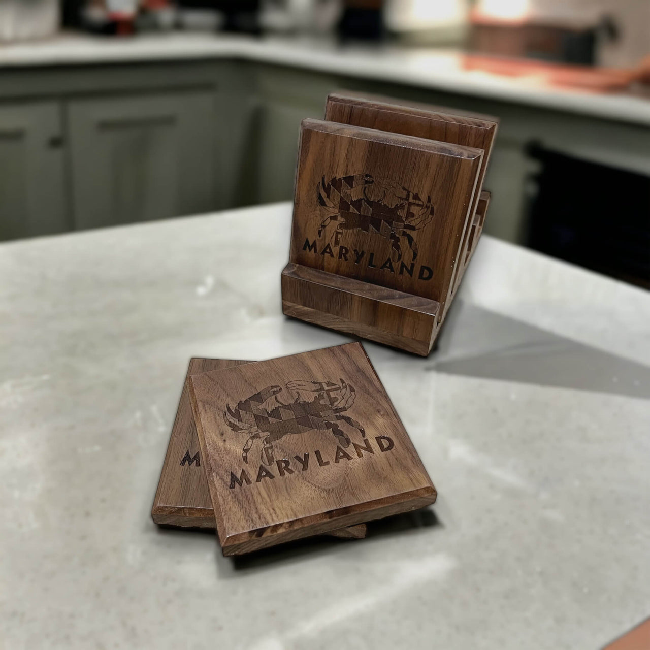 Maryland Crab Coasters