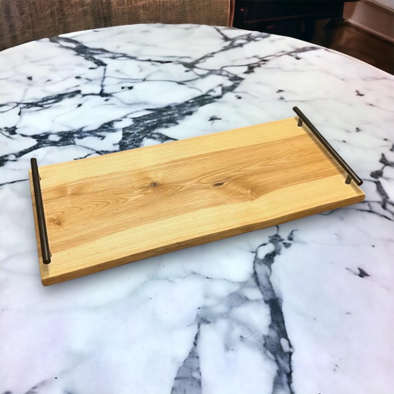 The Maple Server - Live Edge Maple Serving Tray