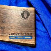 The Patriot - Live Edge Walnut Cutting Board