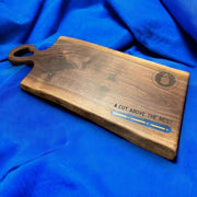 The Patriot - Live Edge Walnut Cutting Board