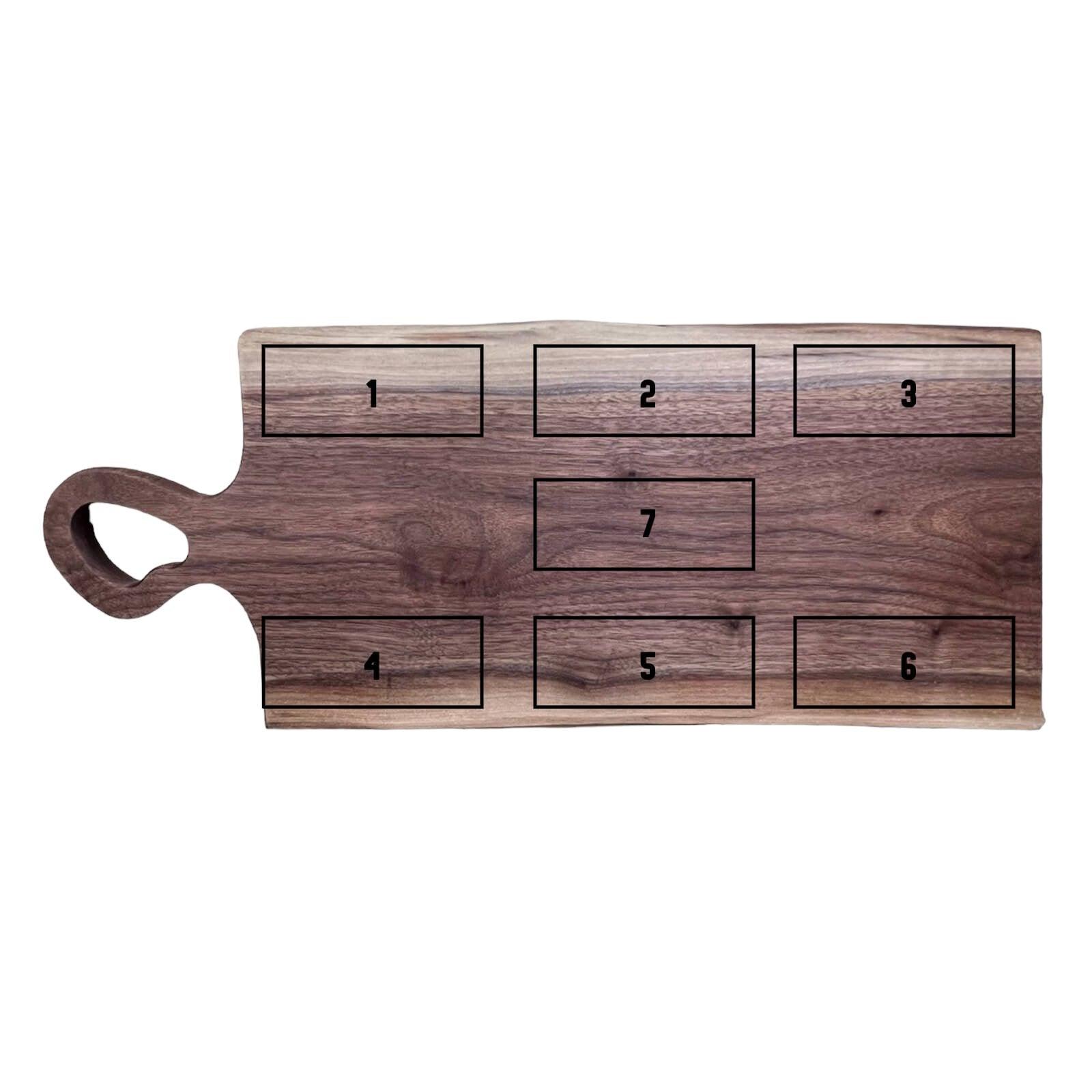 Ash Cutting Board - Resinating Rivers