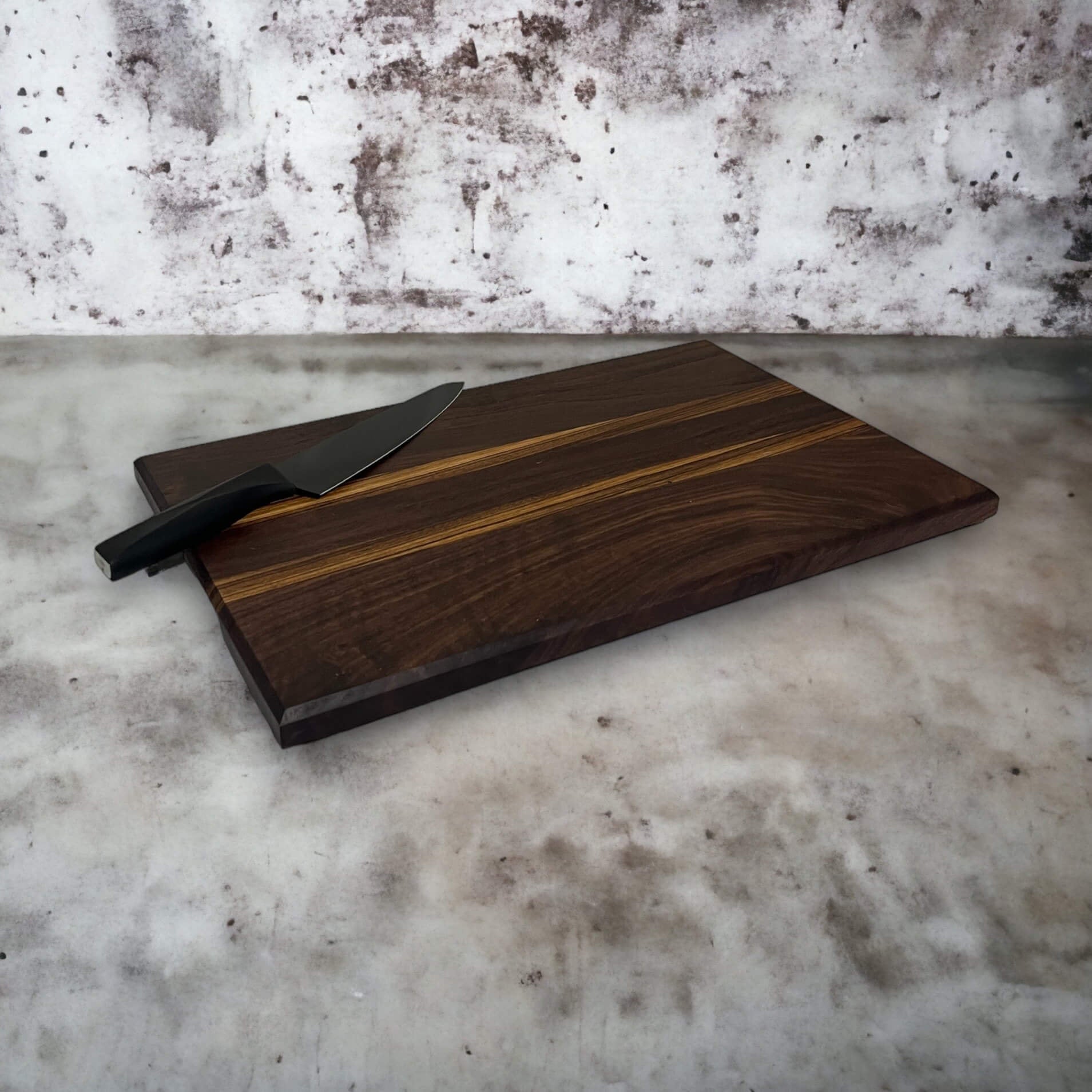 Walnut & Zebrawood Cutting Board