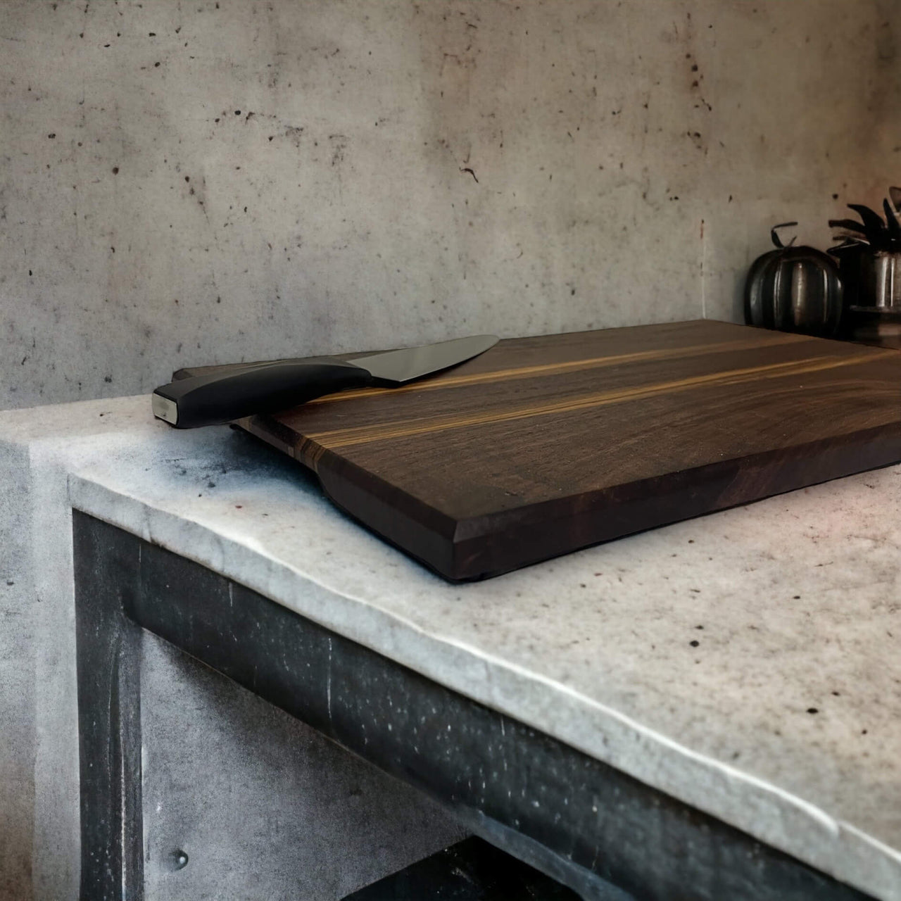 Walnut & Zebrawood Cutting Board
