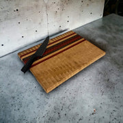 Walnut, Maple & Padauk Cutting Board