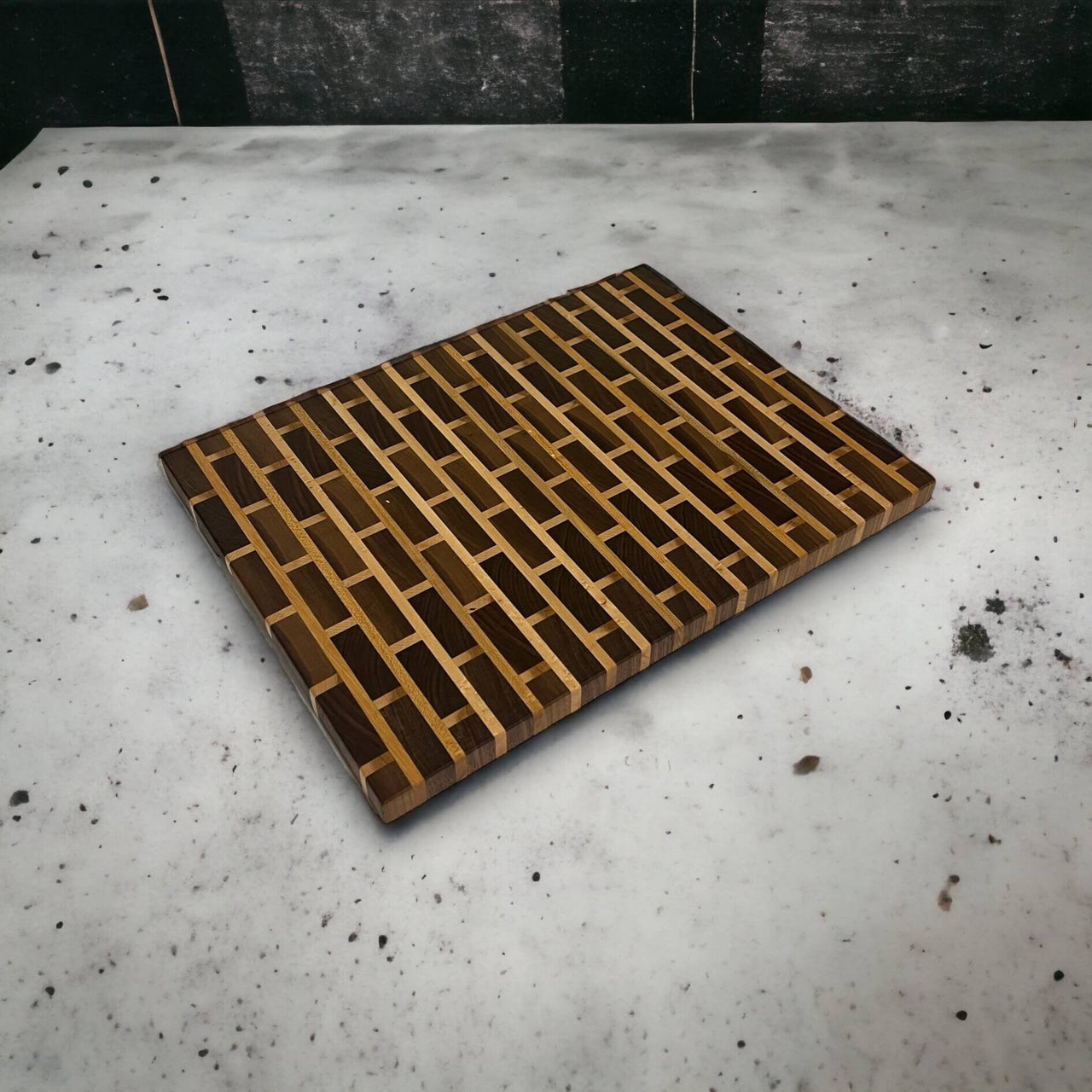 The Brickhouse - Premium Walnut & Maple Cutting Board