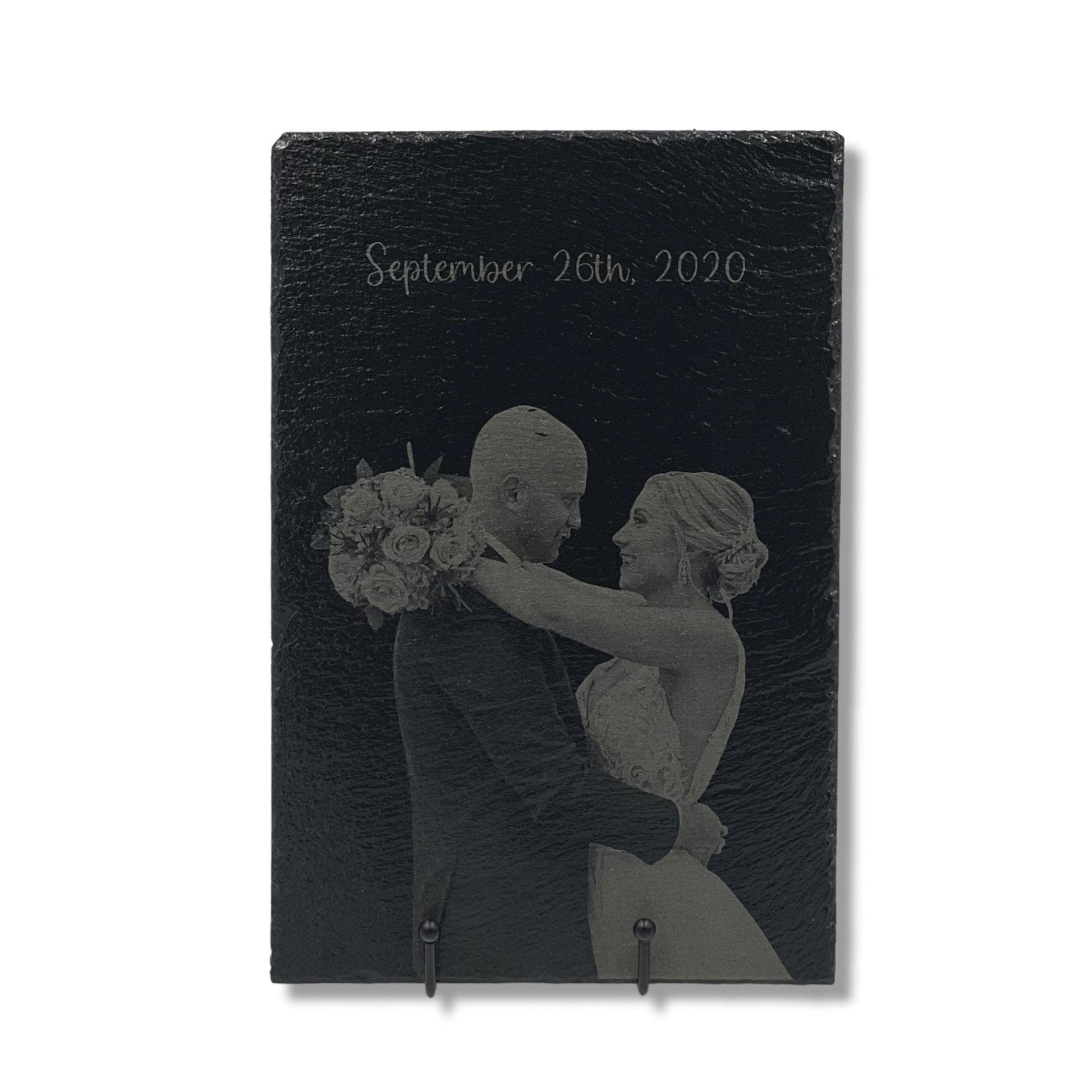 Personalized Slate Engraving - Resinating Rivers